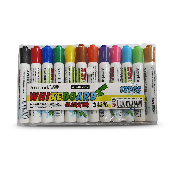 ARTRIINK WHITE BOARD MARKER 12PCS/PACK