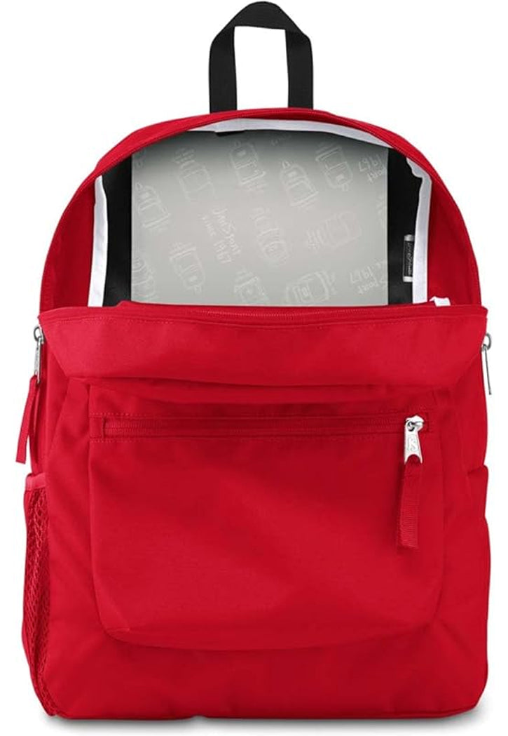 JANSPORT CROSS TOWN BACKPACK 18 RED TAPE حقيبة ظهر جان سبورت كروس تاون
