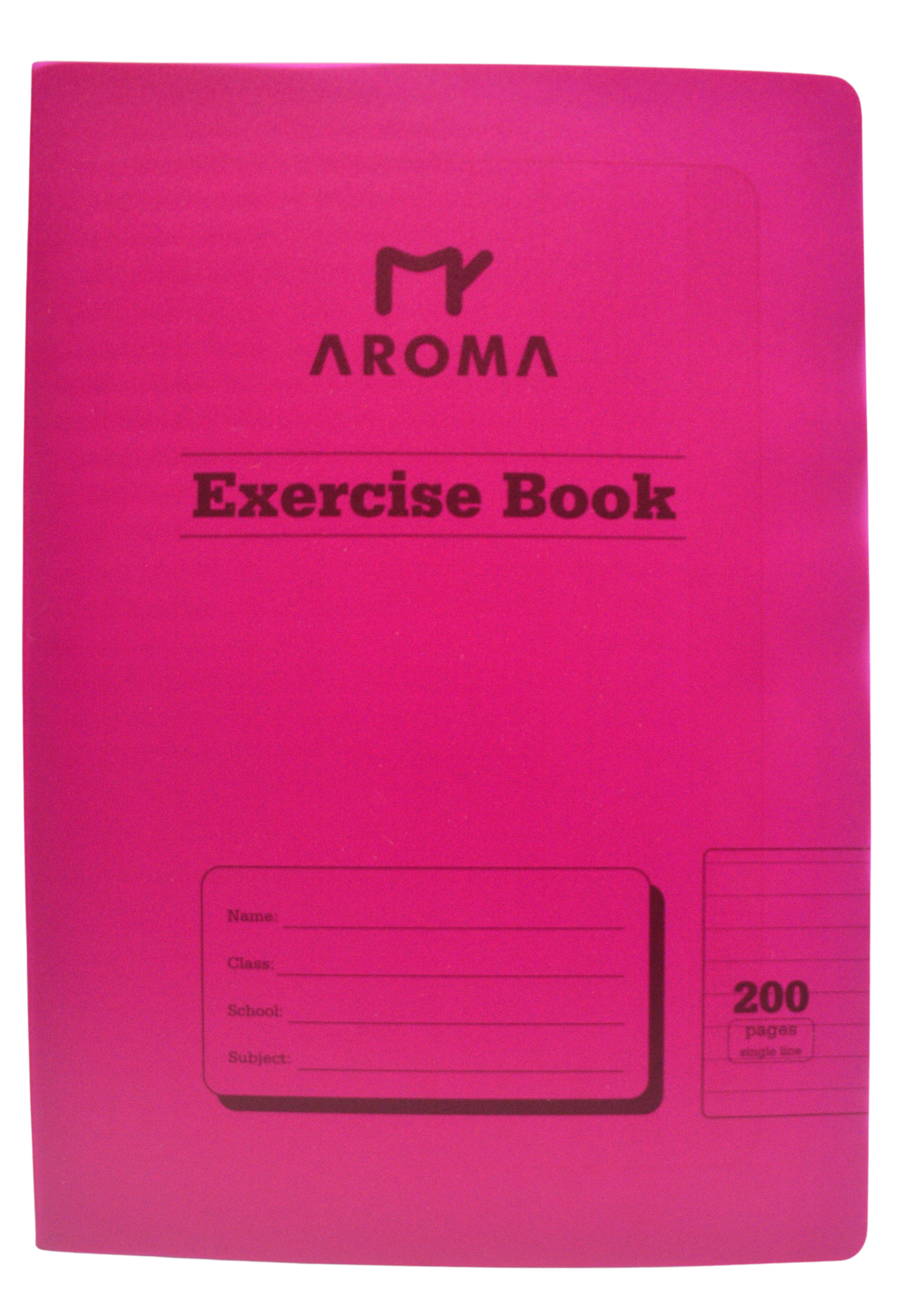 AROMA PP COVER NOTEBOOK 1LINE 100SHT A4-230530