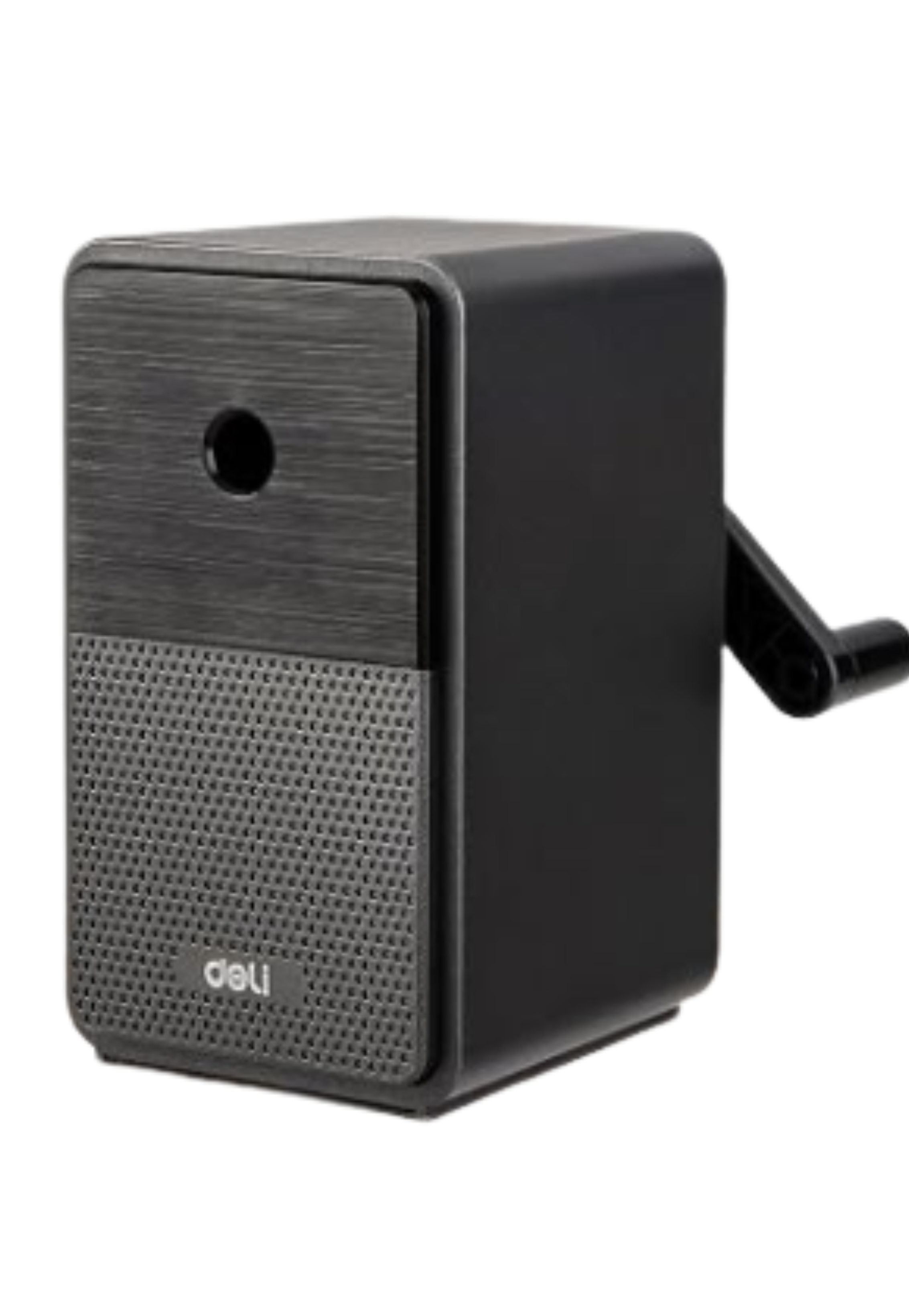 DELI ROTARY PENCIL SHARPENER 8MM 71160 BLACK