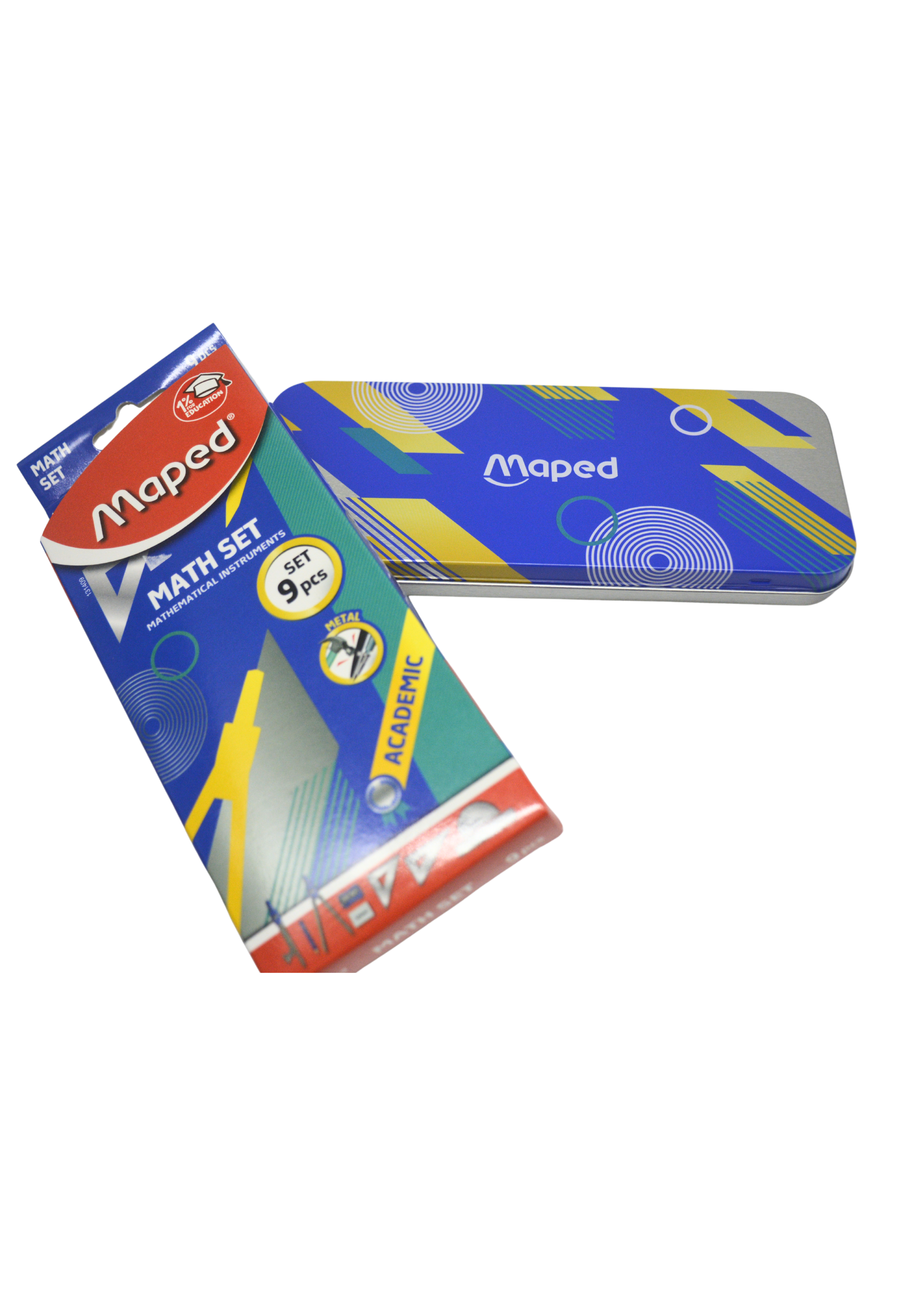 MAPED MATH SET STUDY GEOMETRY ACCESS 9PCS SET