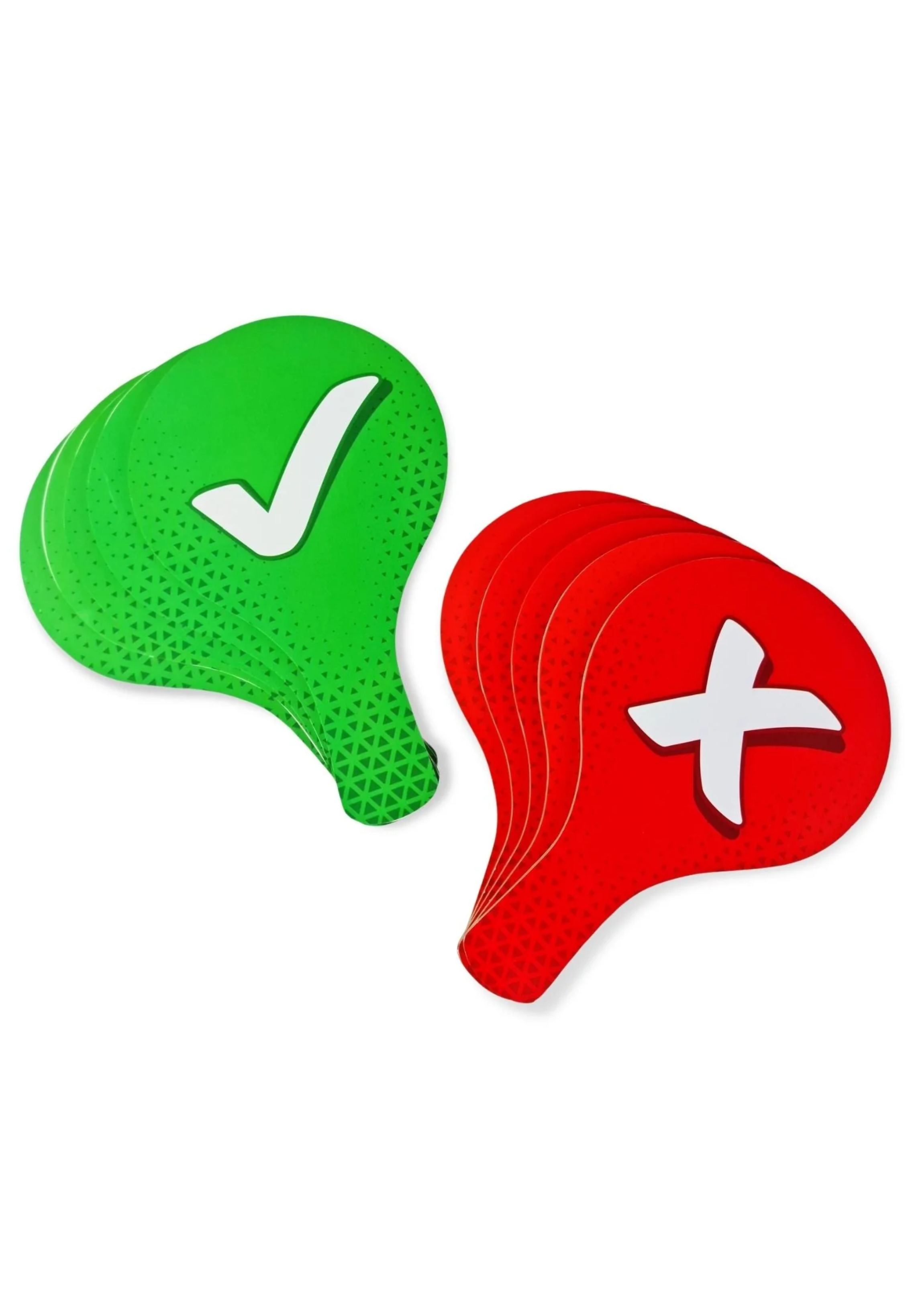 RIGHT&WRONG PADDLES- 10 PADDLES