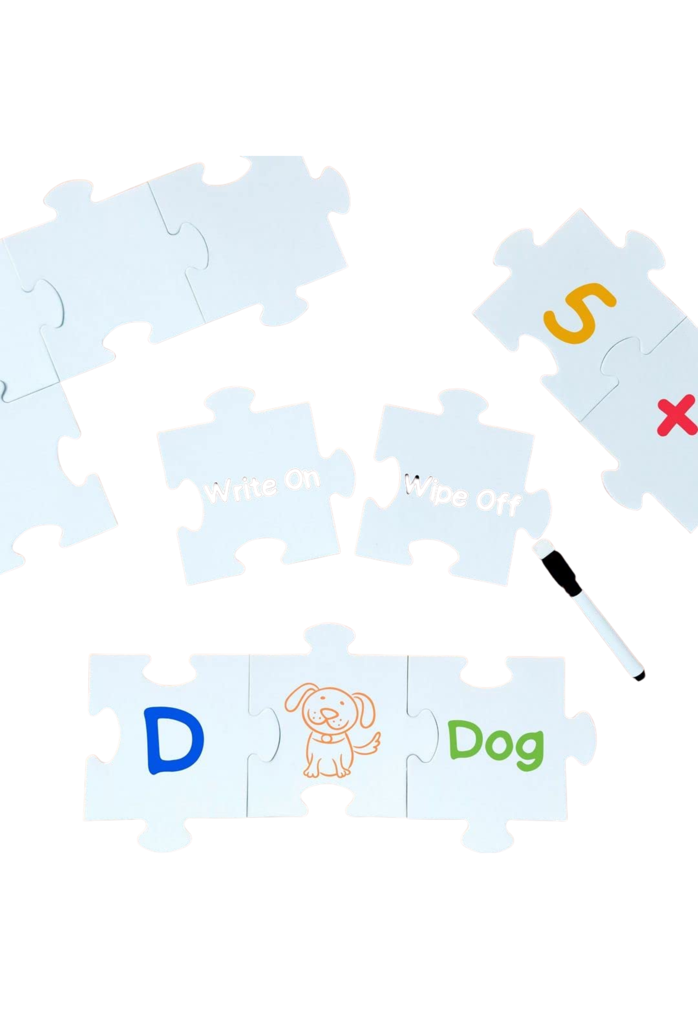 SMART SKILLS CREATIVITY WRITE-ON/WIPE-OFF PUZZLE GAME