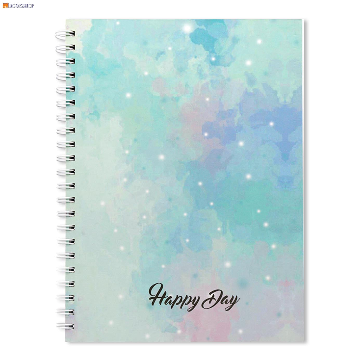 HARD COVER SPIRAL 1LINE NOTEBOOK 80G 100SHT A4-2