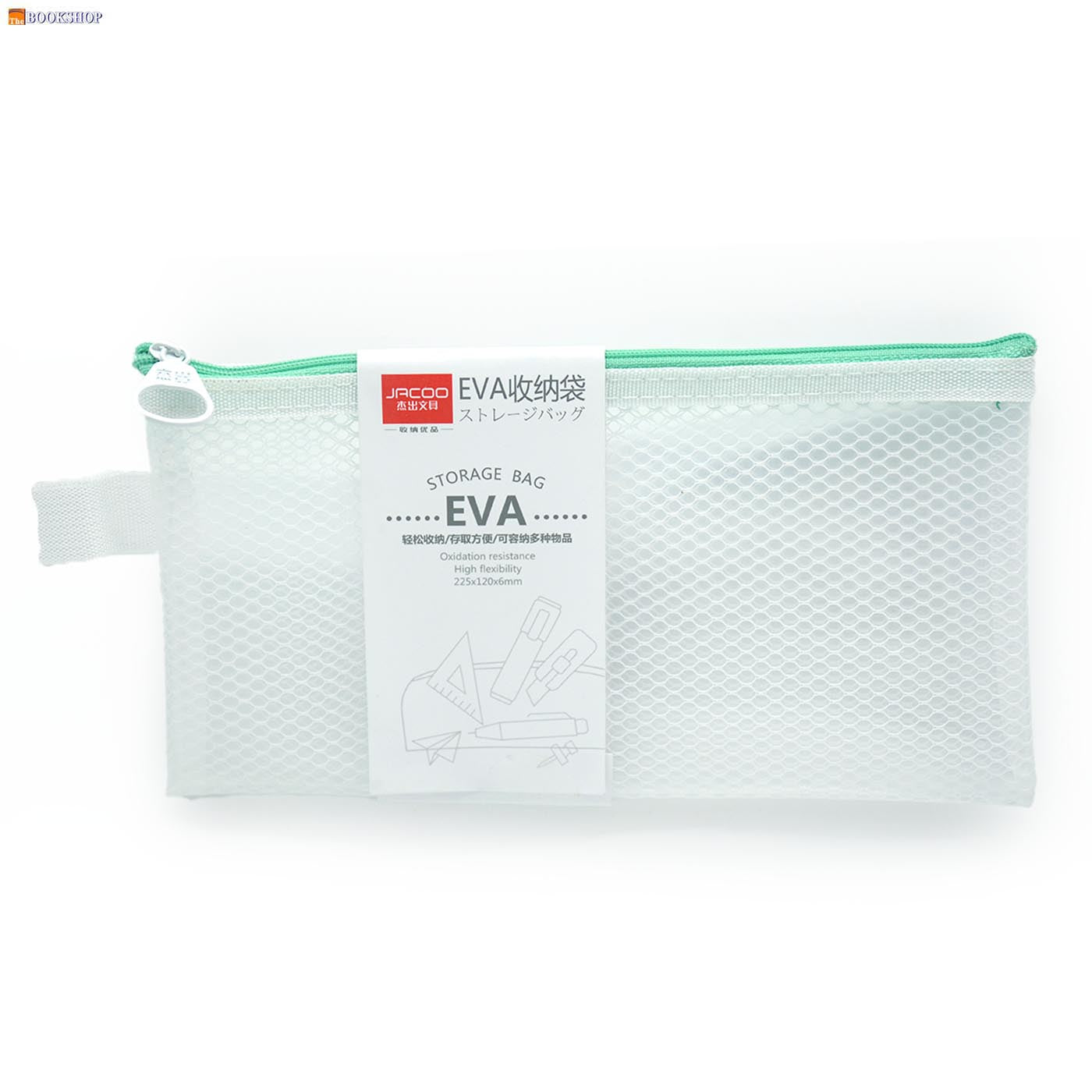 JACOO EVA ZIPPER BAG 225X120X6MM