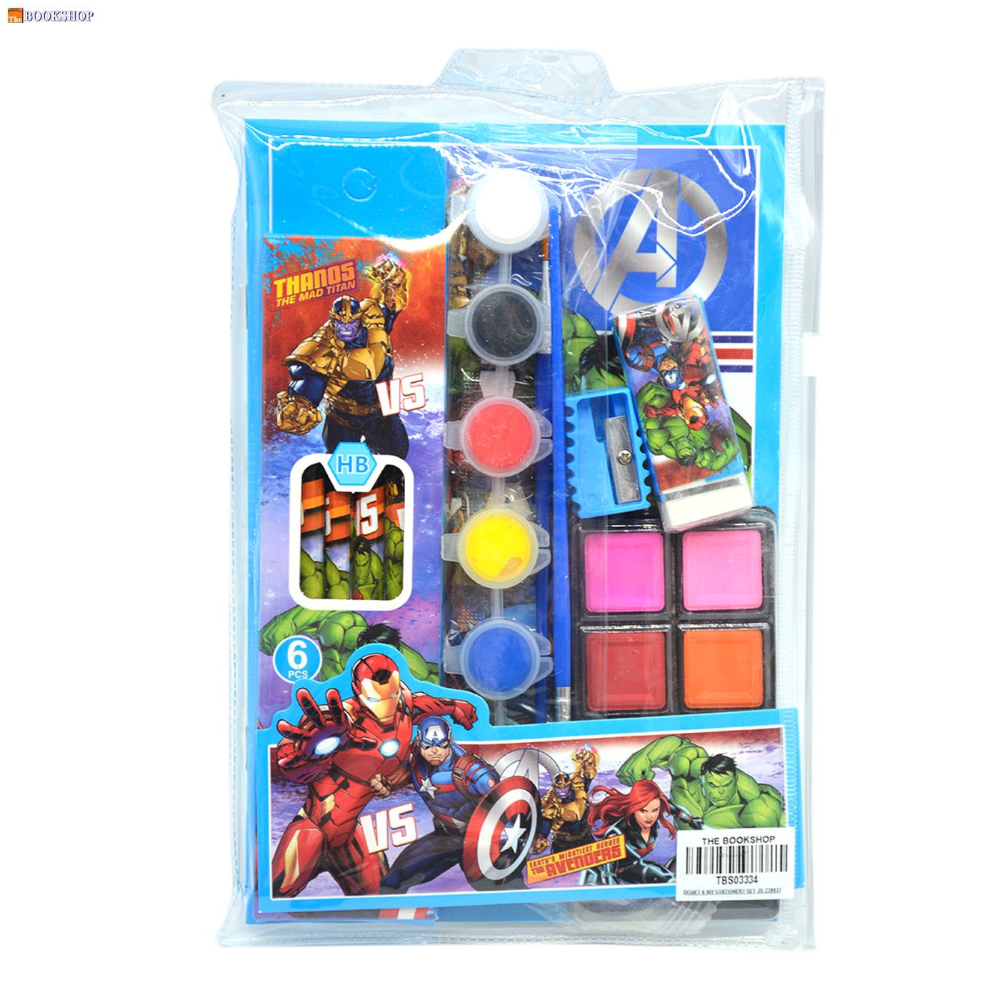 DISNEY 6 IN1 STATIONERY SET JX-238837