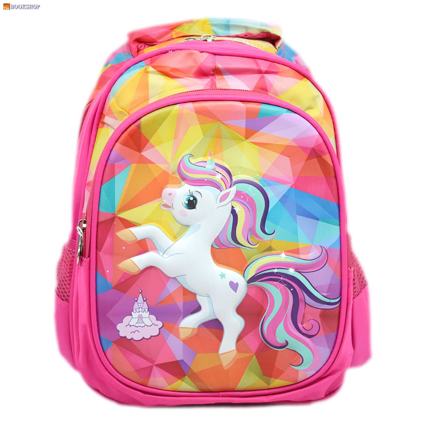 EMBOSSED MINI BACKPACK 13" 1833-UNICORN