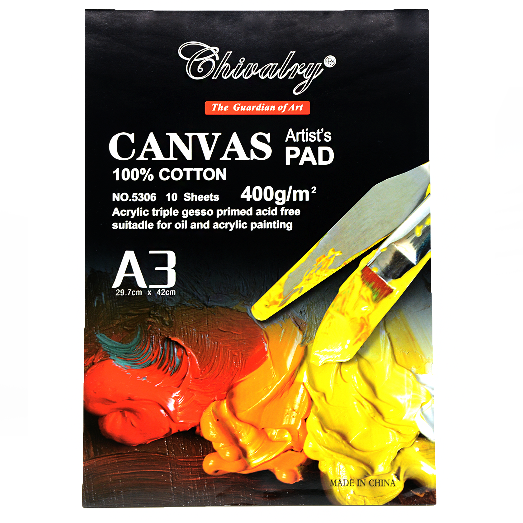 BEIJIAER CANVAS PAD 10SH A3 400G