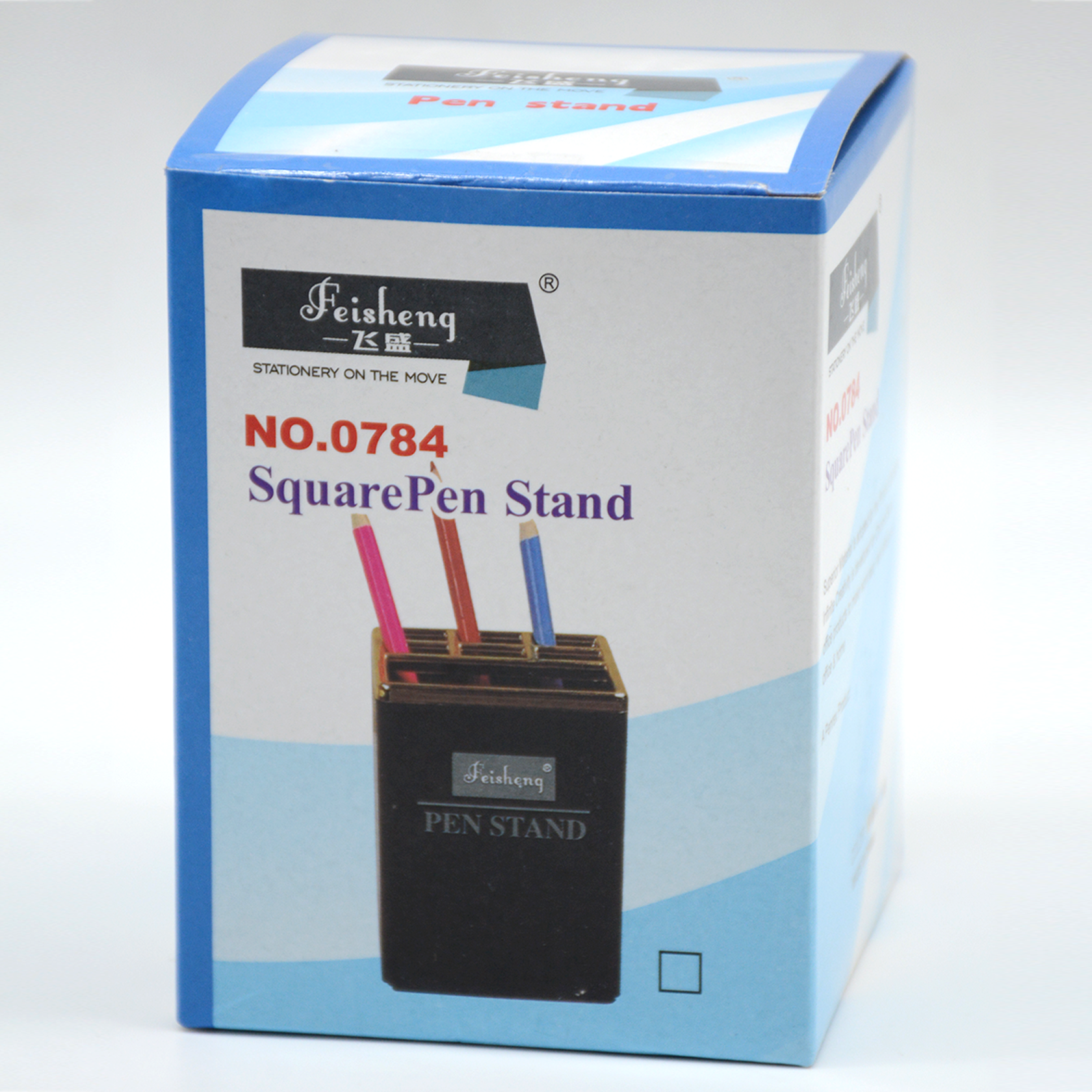 PLASTIC ROUND PEN HOLDER FS0783