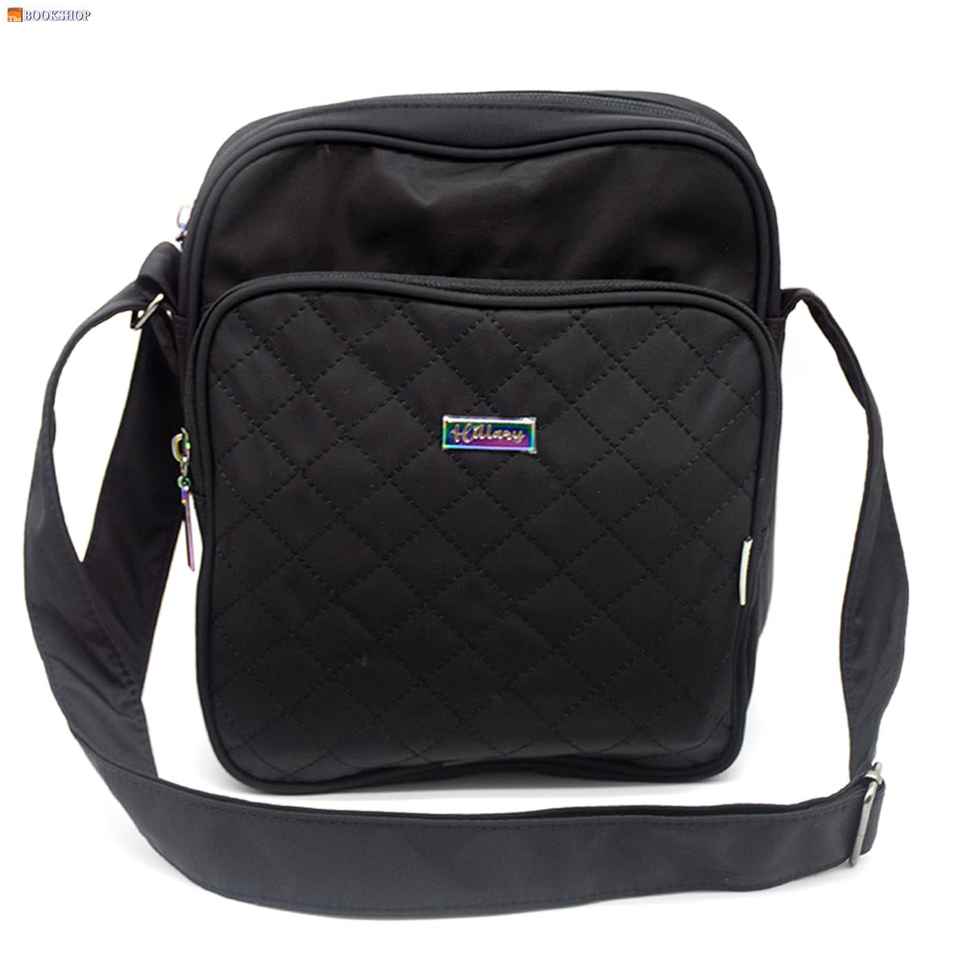 HILLARY SHOULDER LUNCH BAG-BLACK DES-1