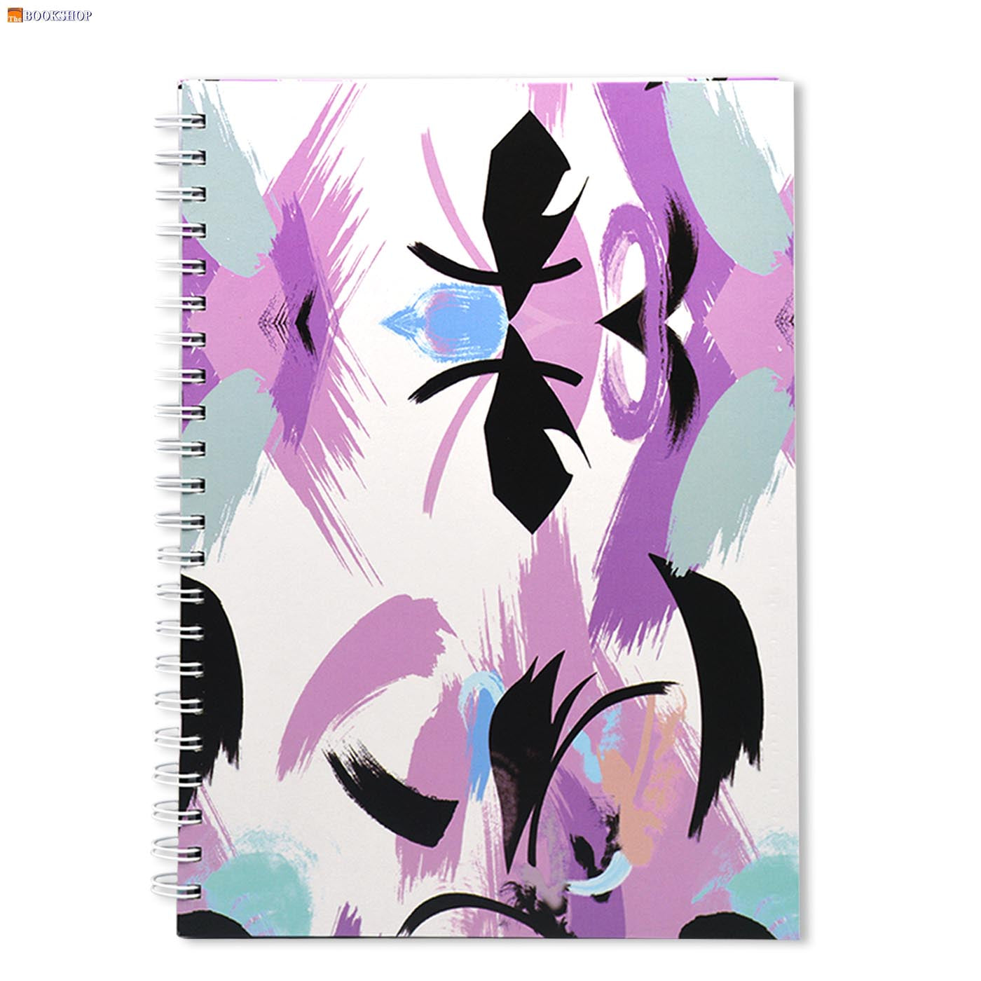HARD COVER SPIRAL 1LINE NOTEBOOK 80G 100SHT A4-1