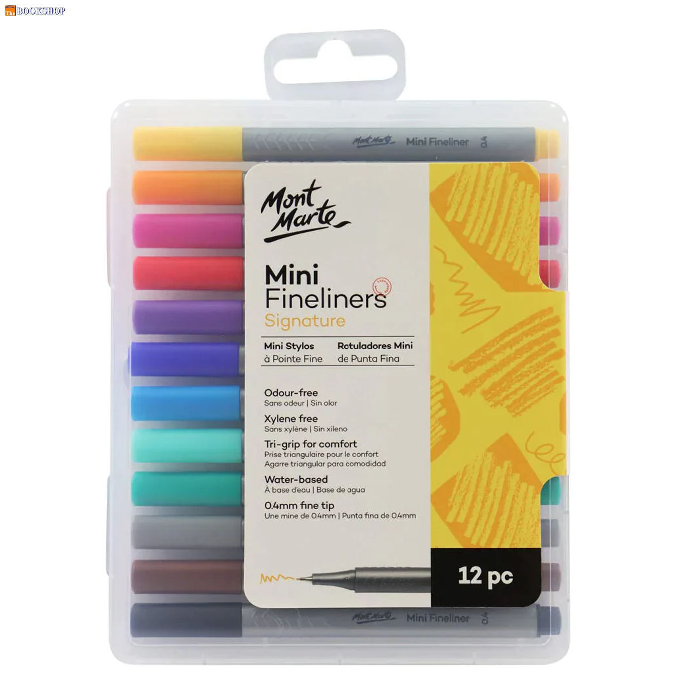 MONT MARTE SIGNATURE MINI FINELINER 12PCS BOX