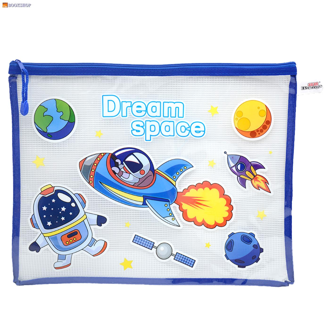 POWER CARTOON ZIPPER BAG B4 AB-3032