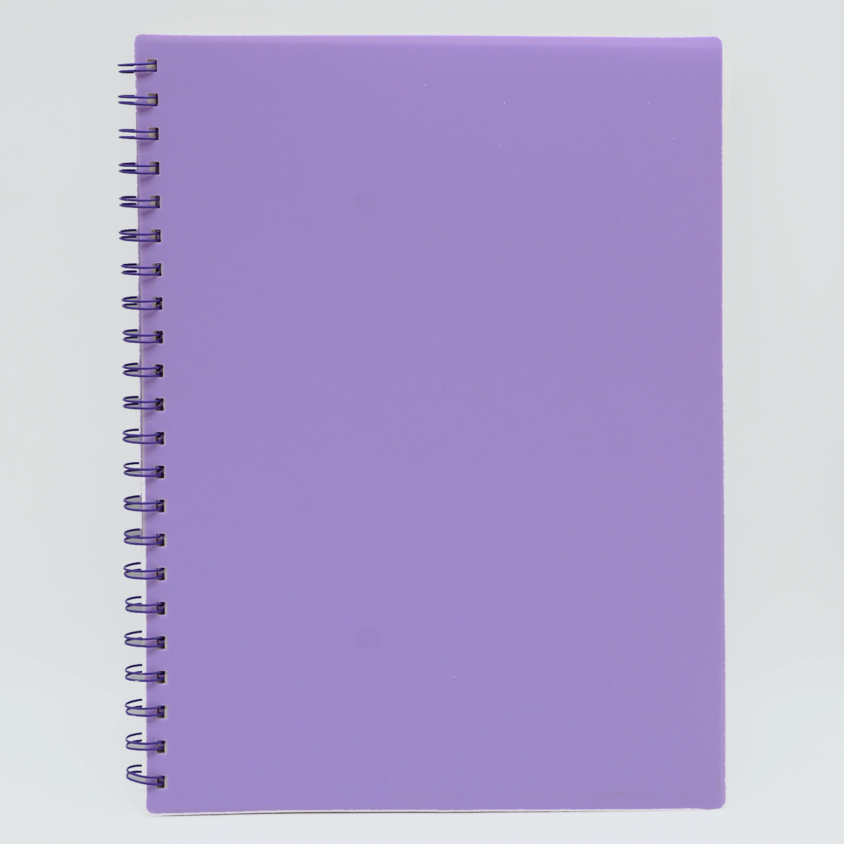 PP COVER 80SH 1LINE A4 SPIRAL NOTE BOOK