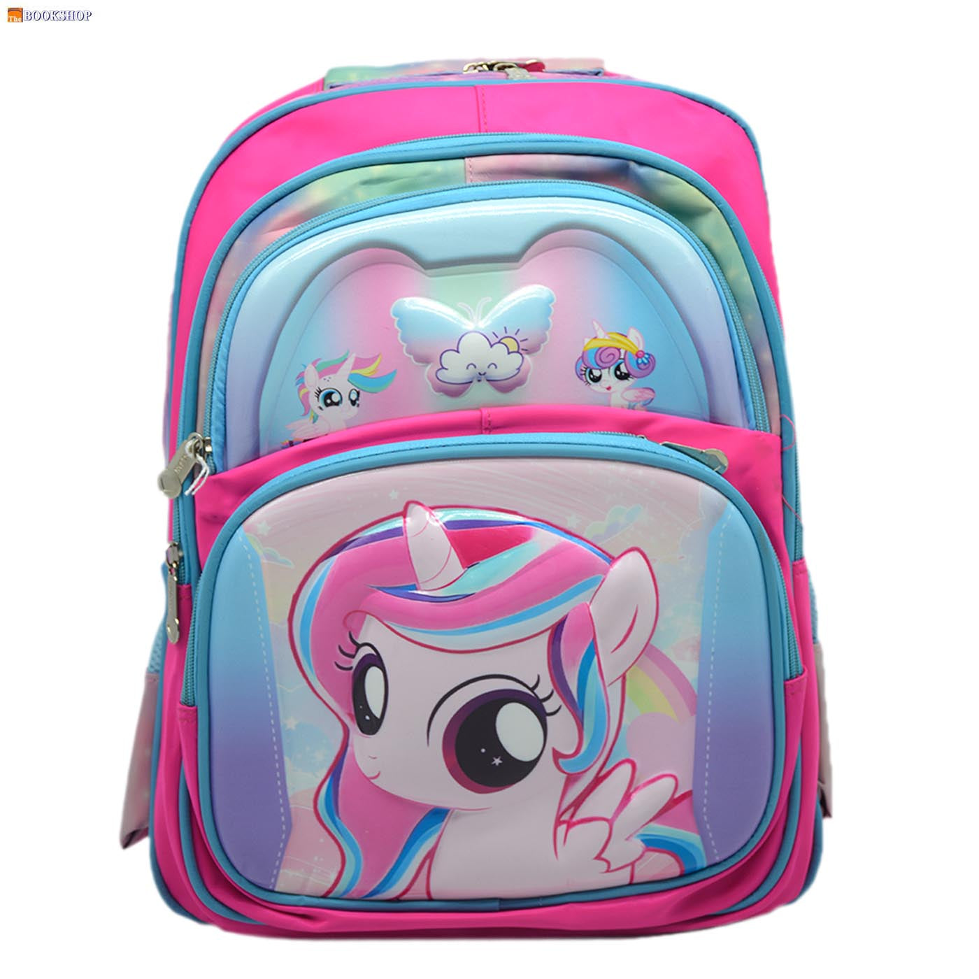 YONGJIAN UNICORN 3D EMBOSSED BACKPACK 16"