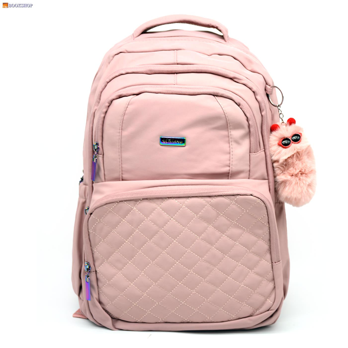 HILLARY BACKPACK 17" W/3 COMPARTMENT-DUSTY ROSE DES-1