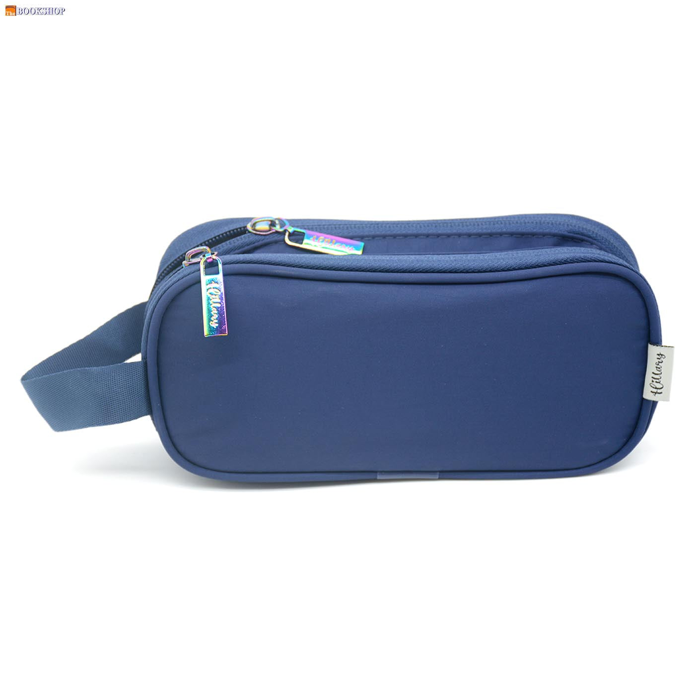 HILLARY RECTANGLE PENCIL CASE-BLUE