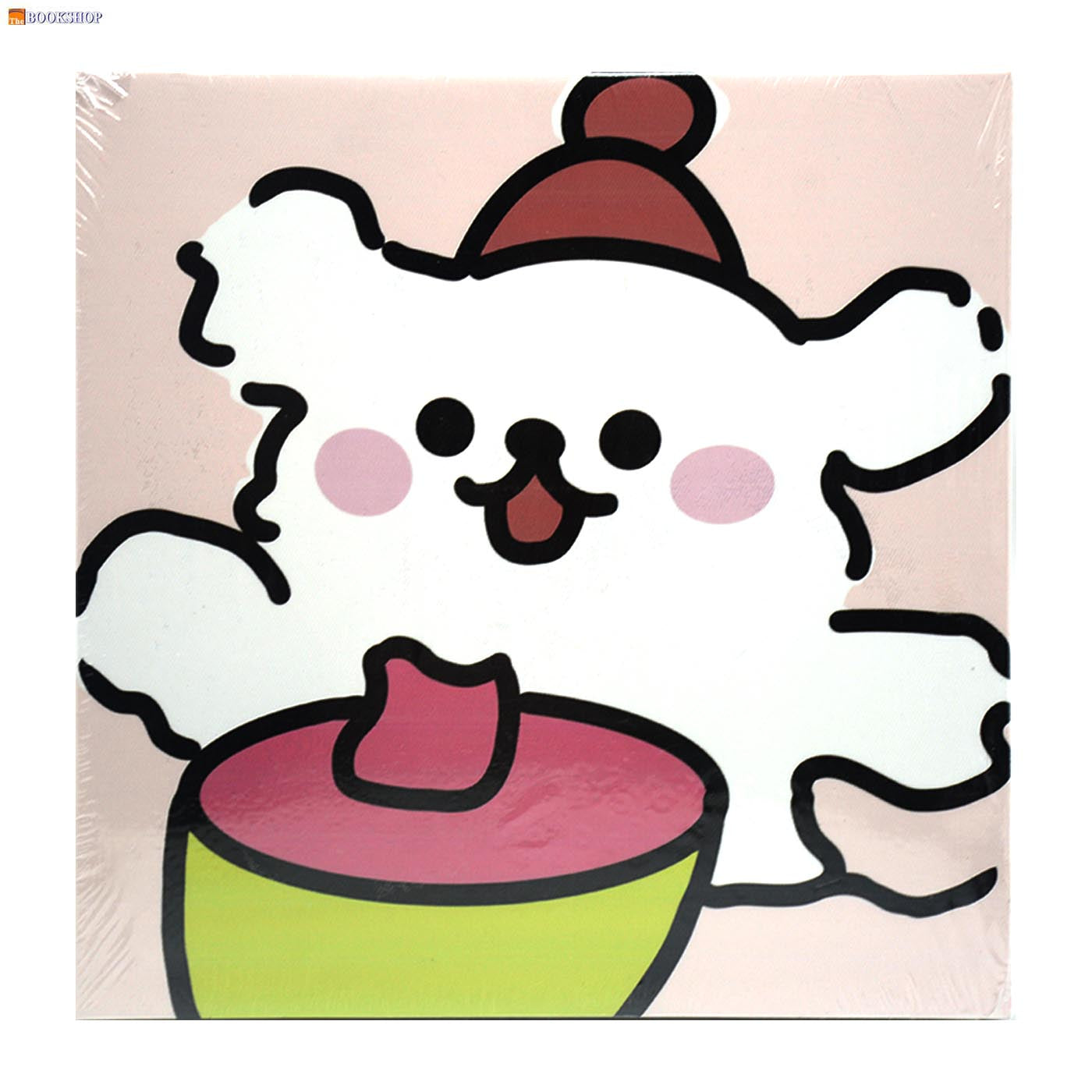 DIY FLUFFY POM POM ART CANVAS SET 30X30CM