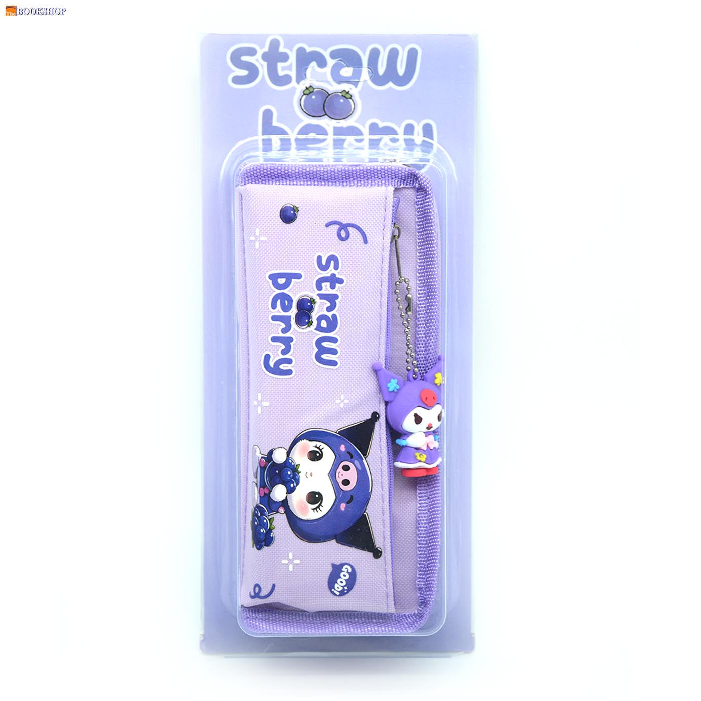 RECT PENCIL CASE W/2ZIPPER&DOLL HR-8526