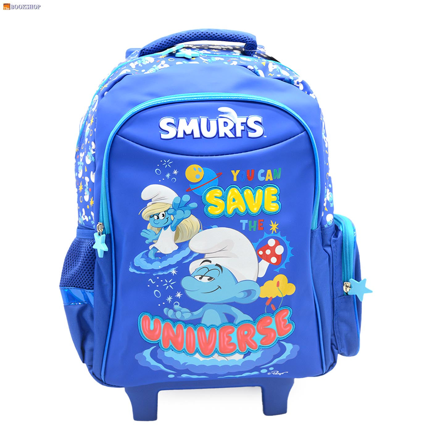 SMURF TROLLEY BAG 16" W/2COMP
