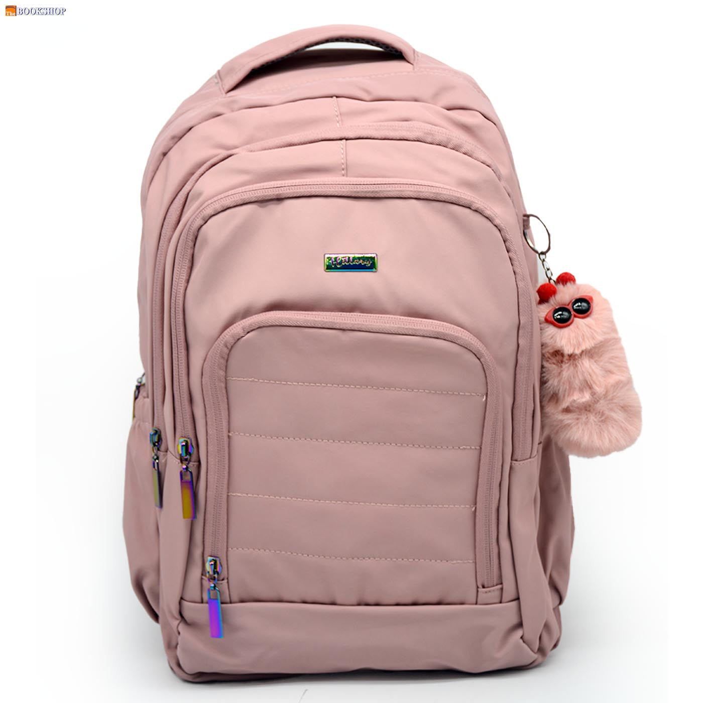 HILLARY BACKPACK 17" W/3 COMPARTMENT-DUSTY ROSE DES-2