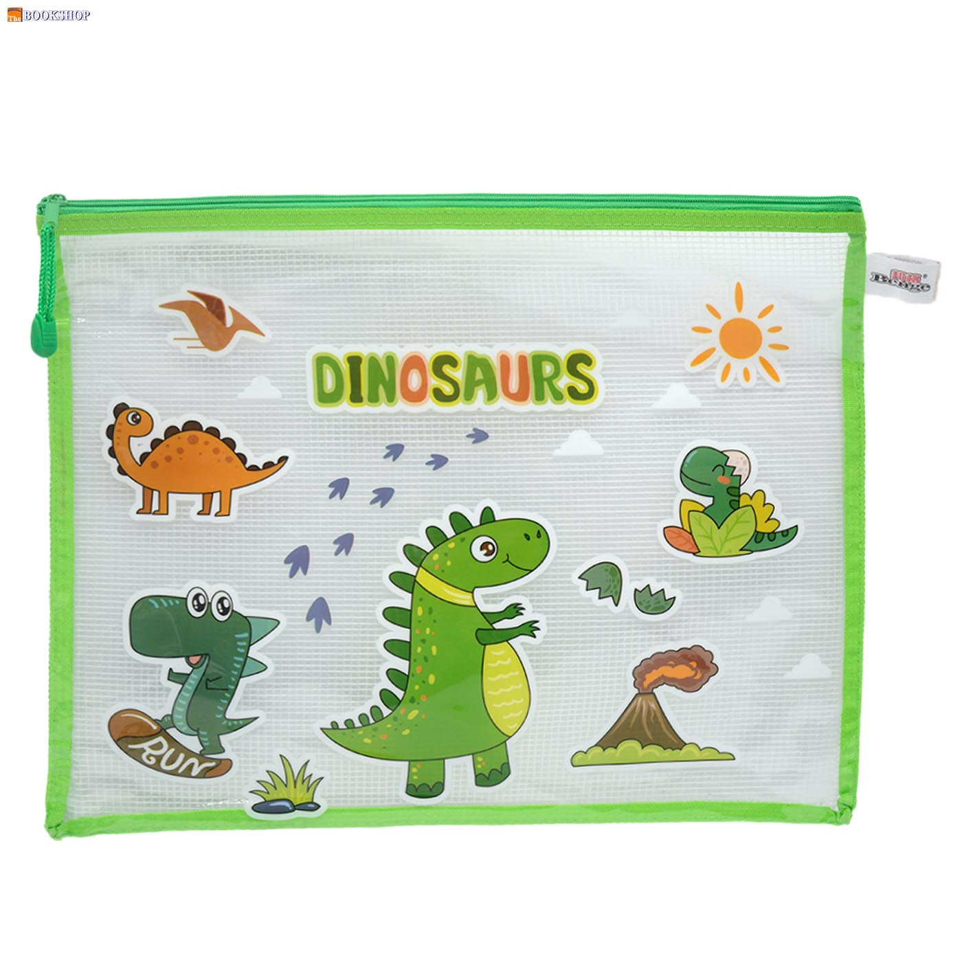 POWER CARTOON ZIPPER BAG B4 AB-3032