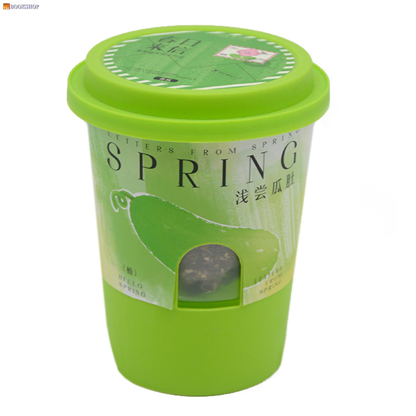 SPRING LETTER PLANTING CUP POTTED PLANT(CUCUMBER)