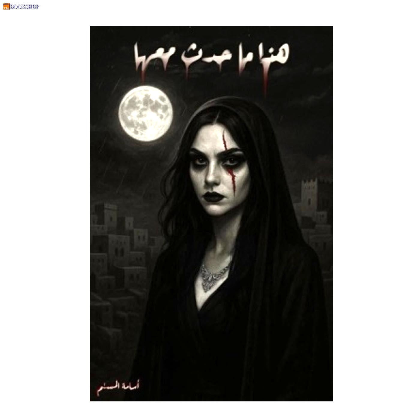 هذا ما حدث معها الاسود - رواية