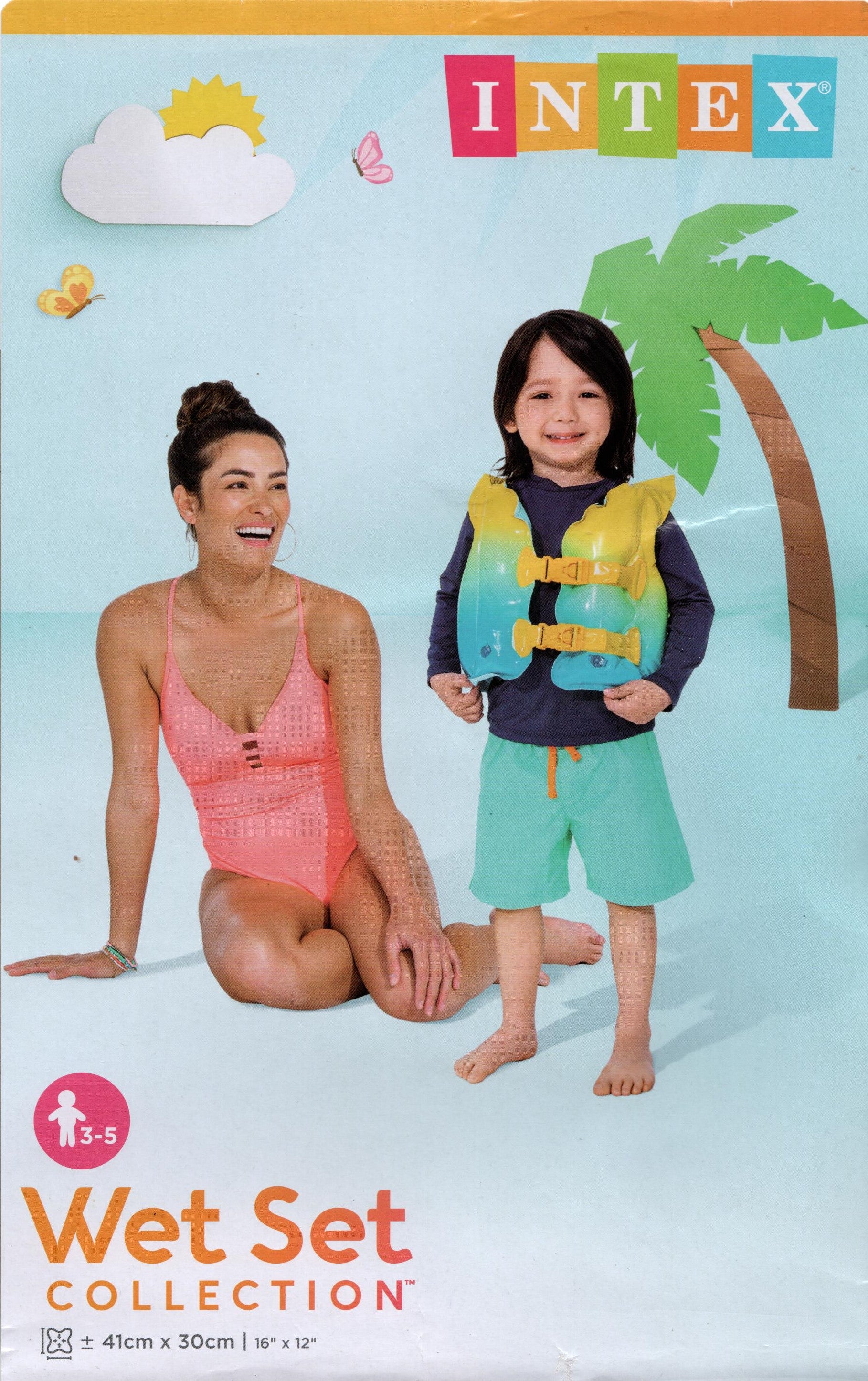 INTEX BLUE LAGOON KIDS SWIM VEST 59663