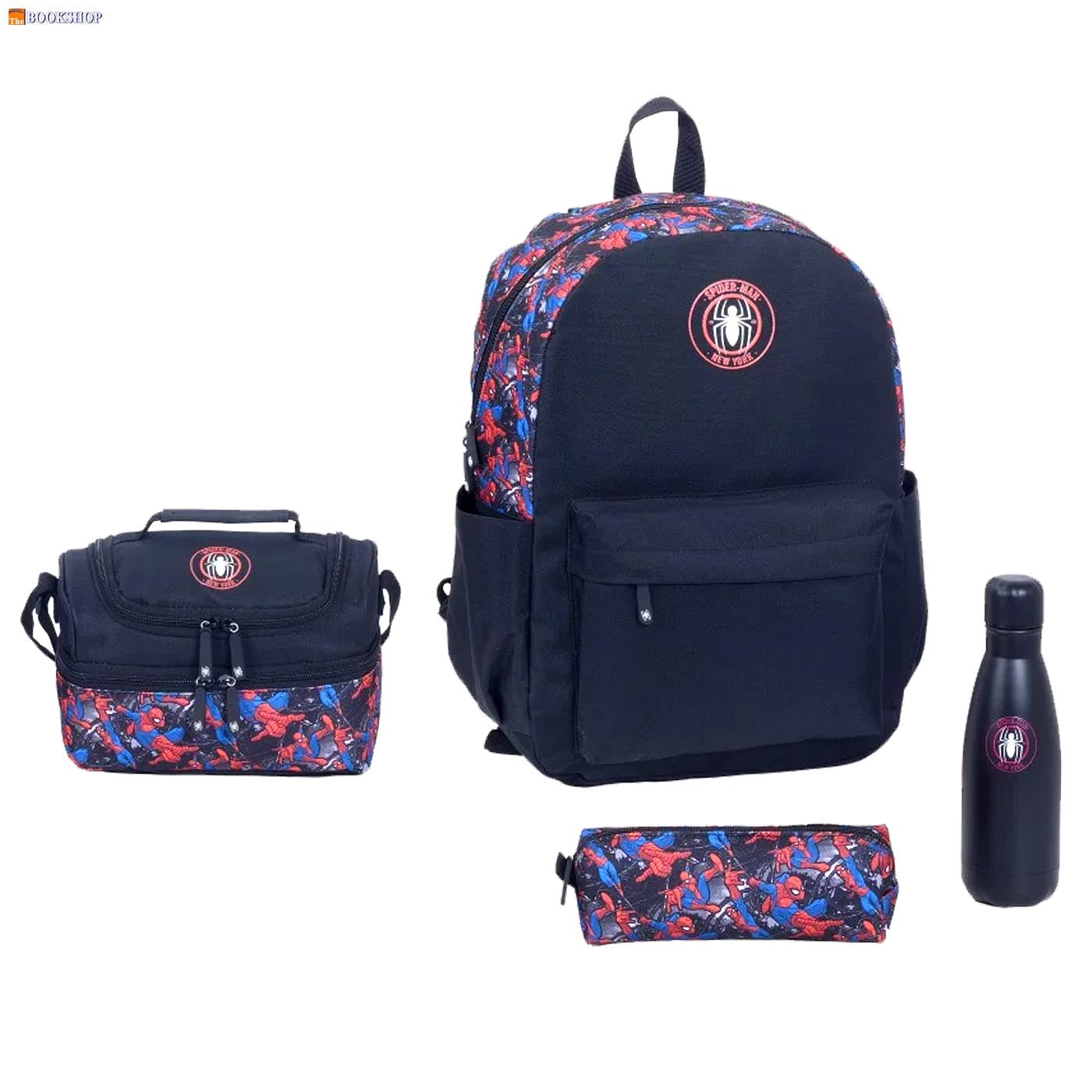 SPIDERMAN 4 IN 1 BACKPACK SET