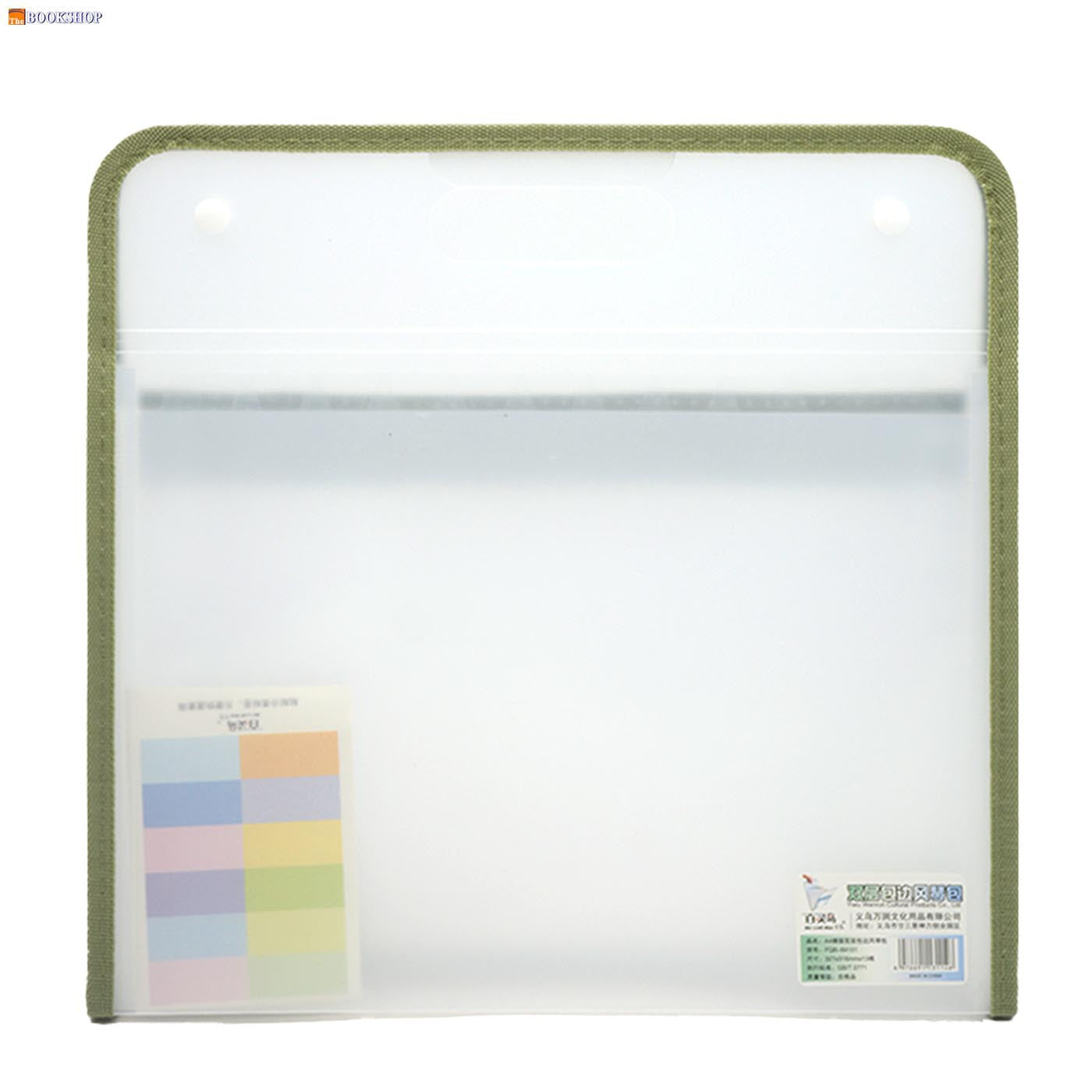 BAILINGNIAO EXPANDING FILE W/12 POCKET 327X316MM 64101