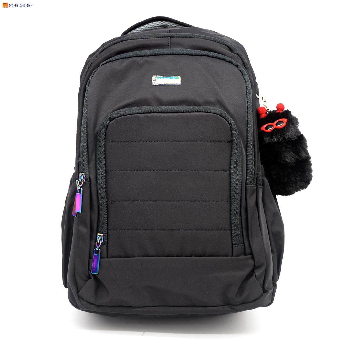 HILLARY BACKPACK 17" W/3 COMPARTMENT-BLACK DES-2