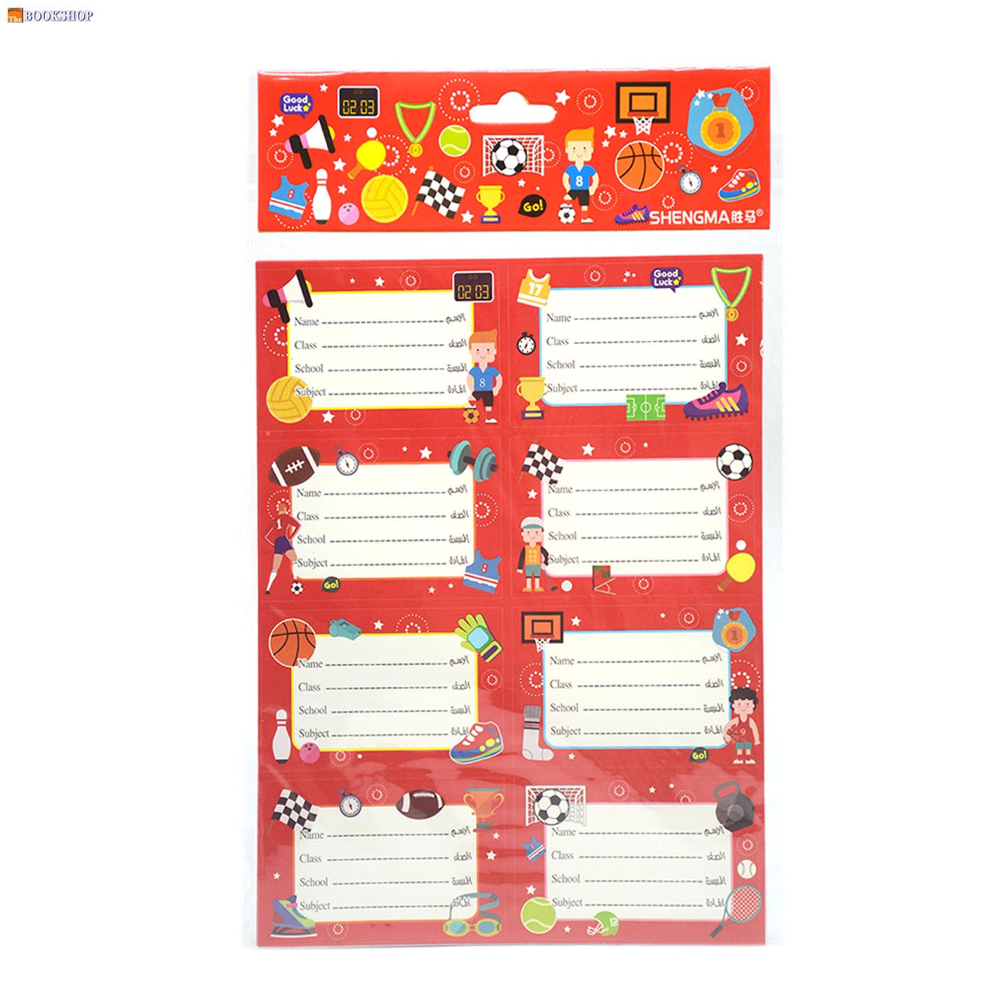 DISNEY/SHENGMA NAME LABELS 5SHEETS-ASSTD رزمة طوابع اسم مدرسية - فروزن"