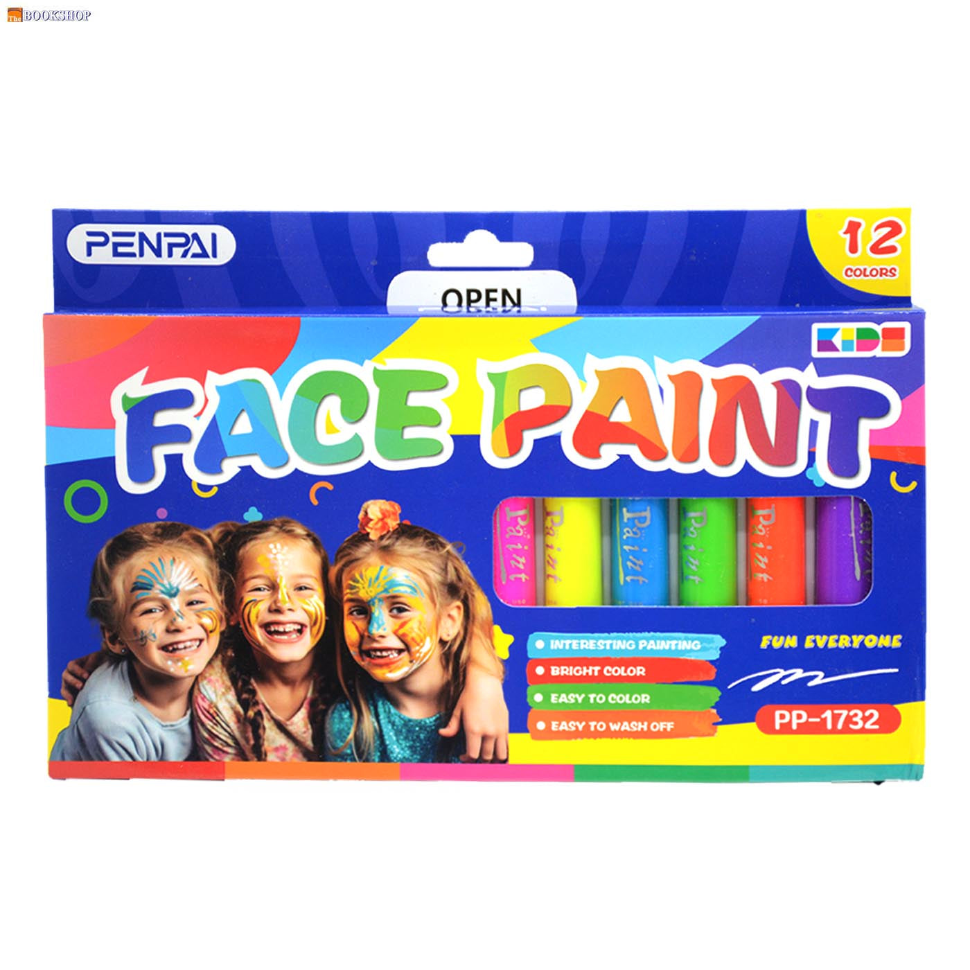 PENPAI FACE PAINT 12COLORS PACK