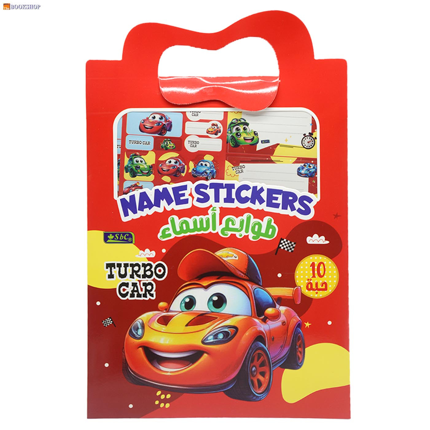 SHENGMA NAME STICKERS 10PCS SET -ASSTD CHARACTER