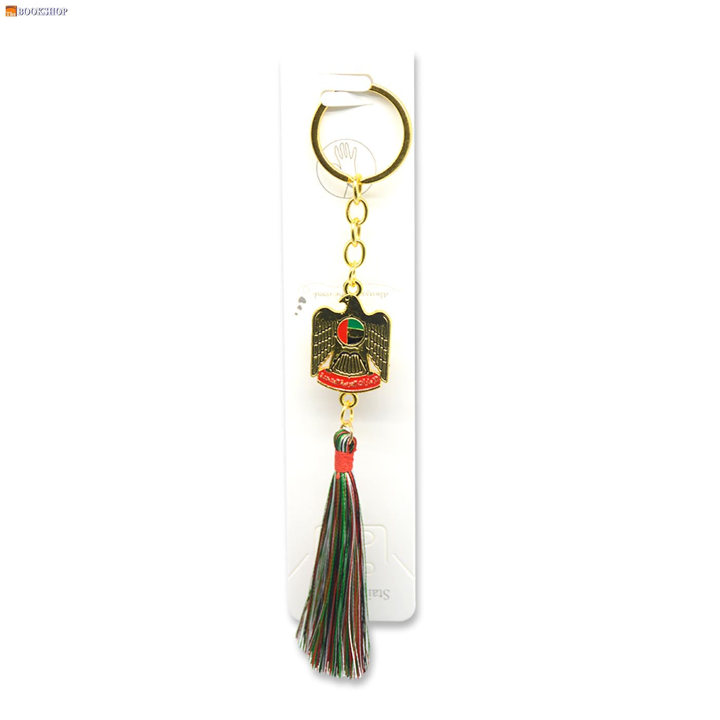 UAE FALCON W/UAE COLOR TASSEL KEYCHAIN