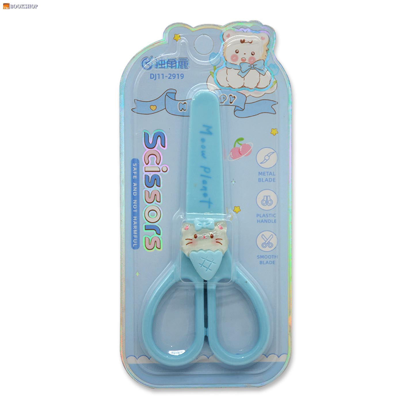 CHILDREN'S PLASTIC SCISSOR DJ11-2919