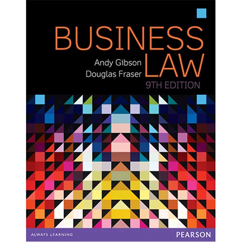 BUSINESS LAW BY GIBSON 9TH ED