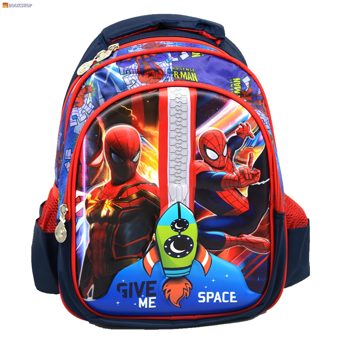 EMBOSSED MINI BACKPACK 13" 1833-SPIDERMAN
