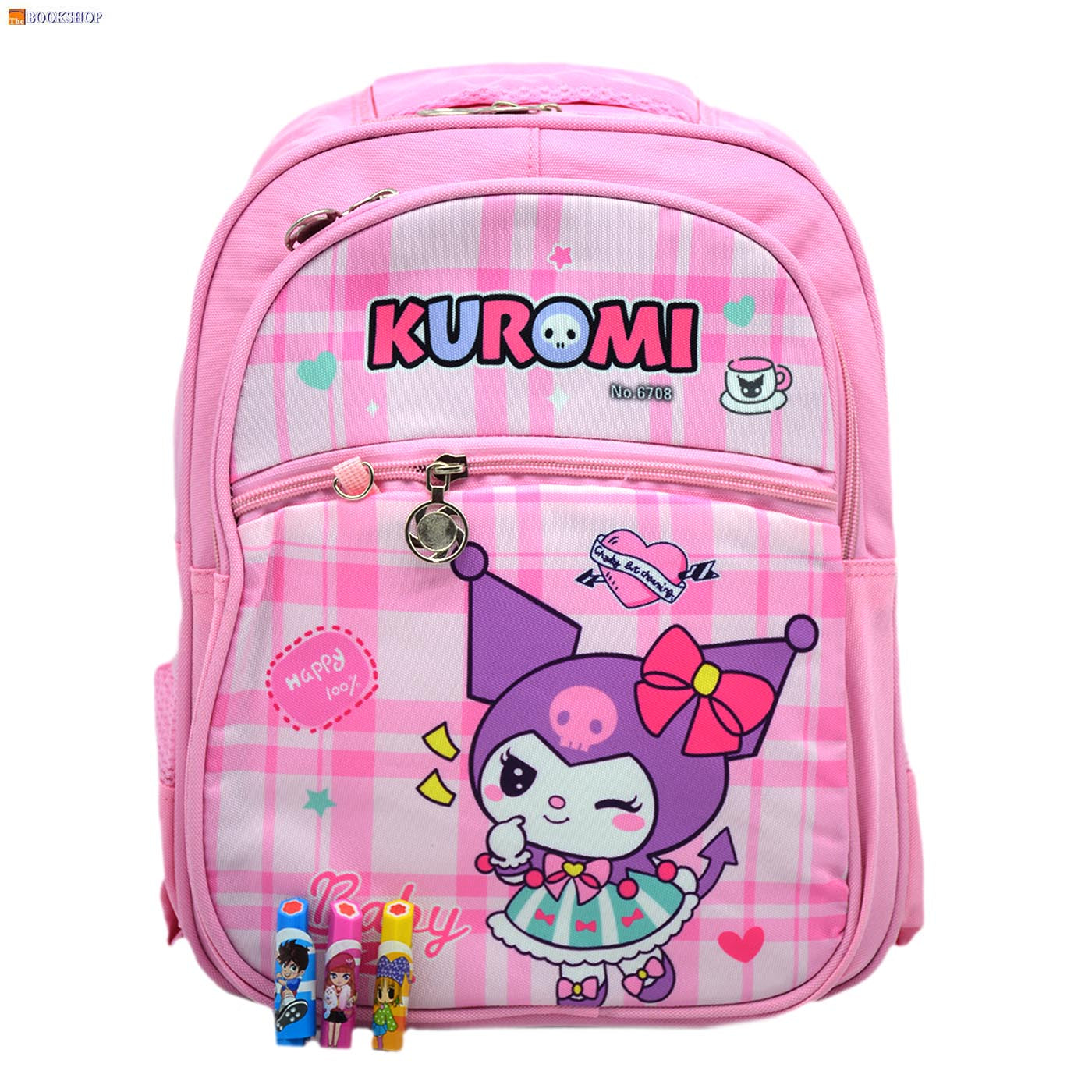 KUROMI MINI BAKCPACK 13" 6708-ASSTD