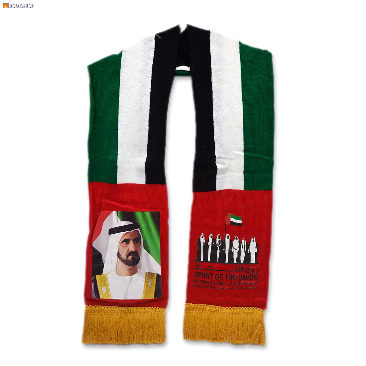UAE COL COTTON SCARF W/1SHEIKH