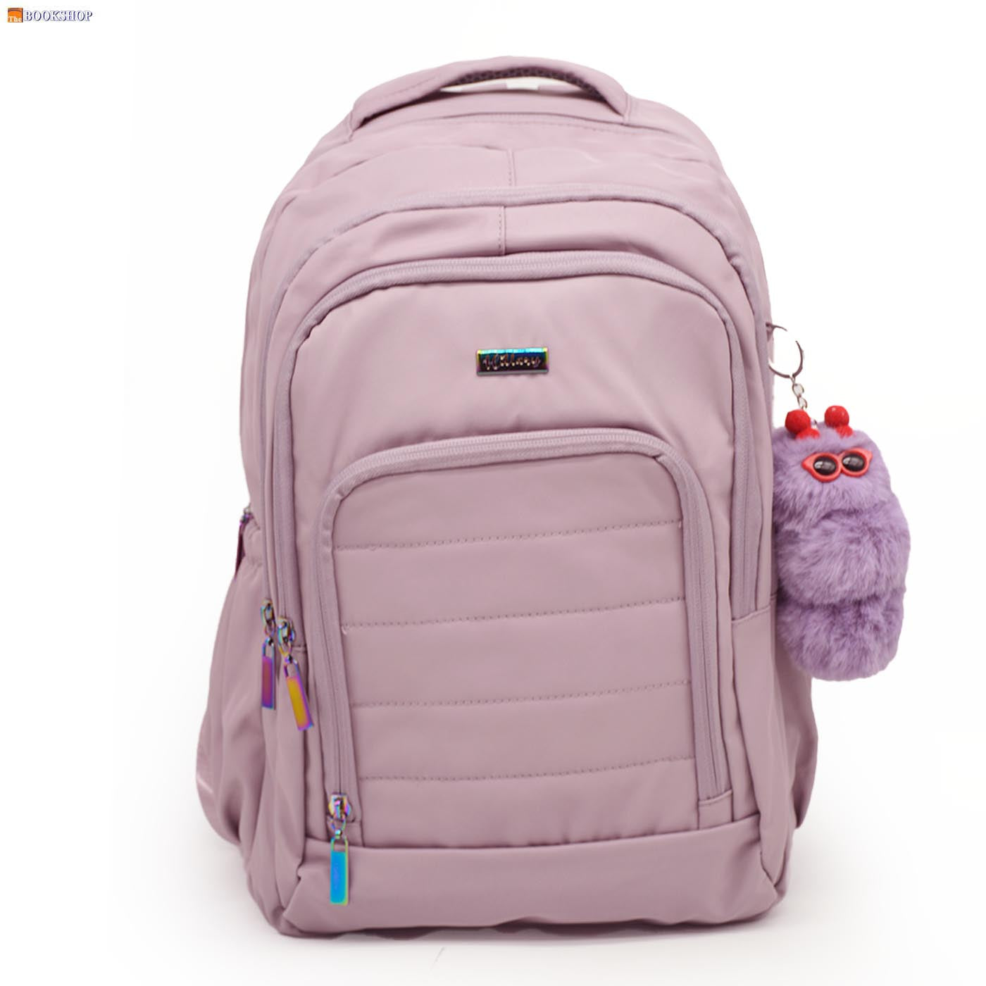 HILLARY BACKPACK 17" W/3 COMPARTMENT-LIGHT PURPLE DES-2