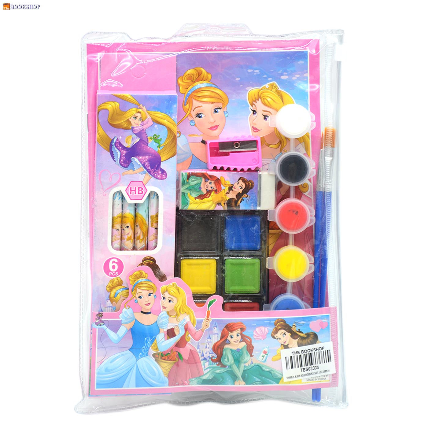 DISNEY 6 IN1 STATIONERY SET JX-238837