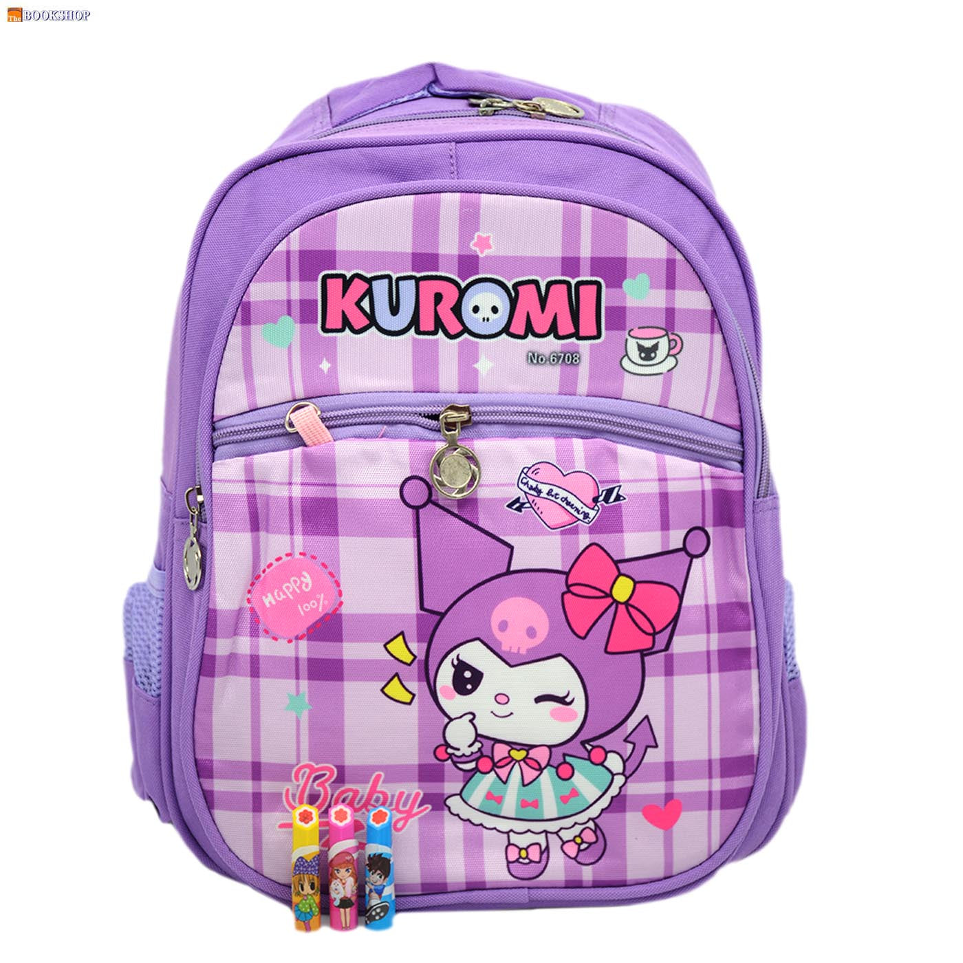 KUROMI MINI BAKCPACK 13" 6708-ASSTD