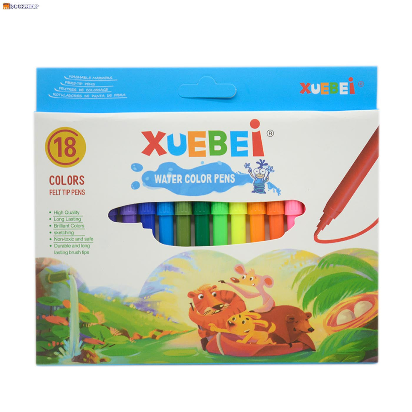 XUEBEI WATER COLOR PENS 18COLORS PACK