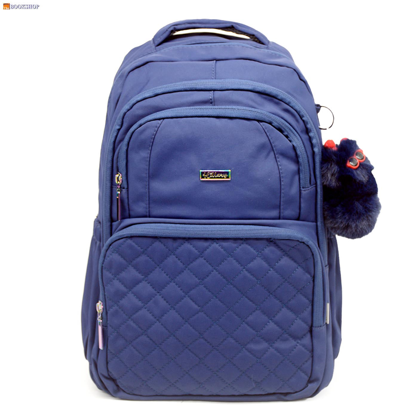 HILLARY BACKPACK 17" W/3 COMPARTMENT-BLUE DES-1