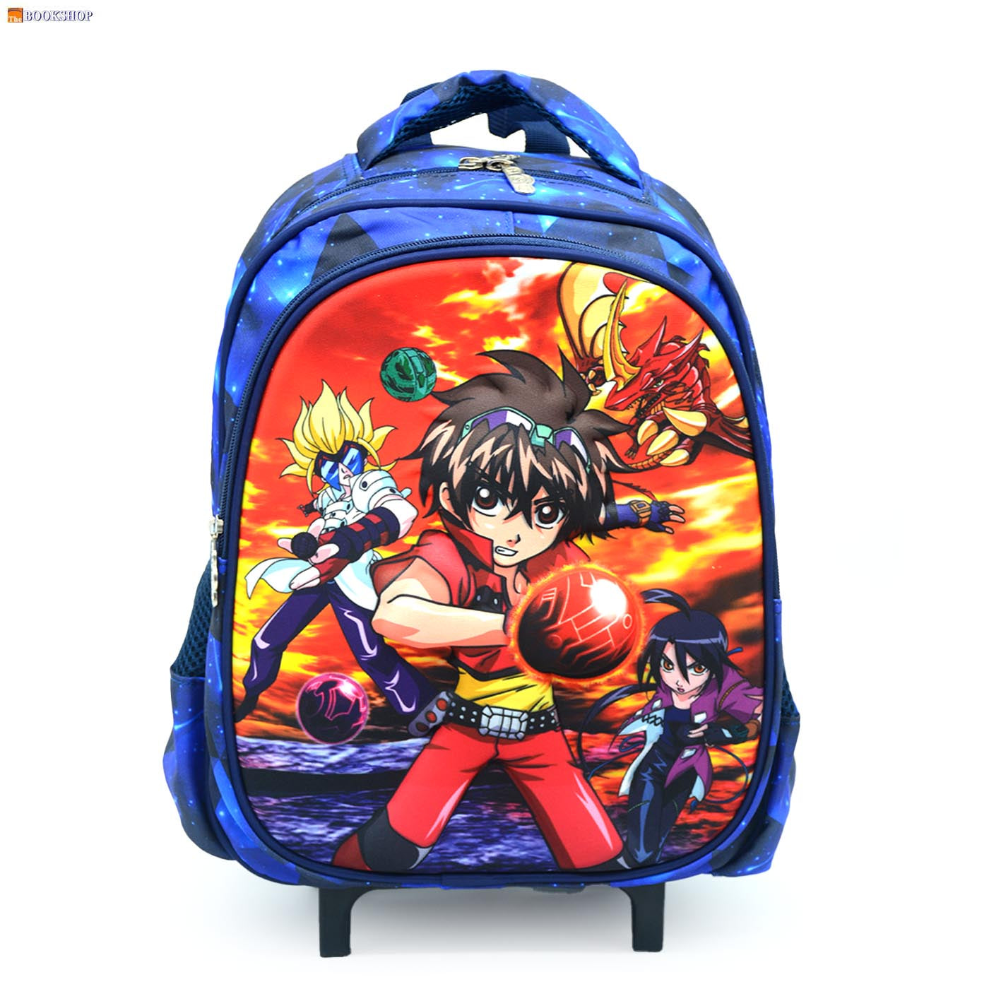 HSD MINI TROLLEY BAG 14" W/2COMP-BAKUGAN BATTLE