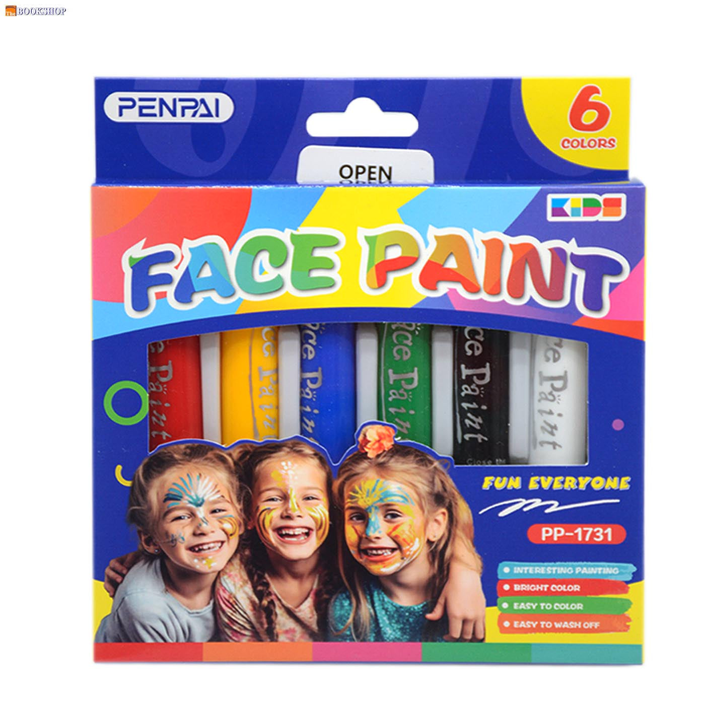 PENPAI FACE PAINT 6COLORS PACK