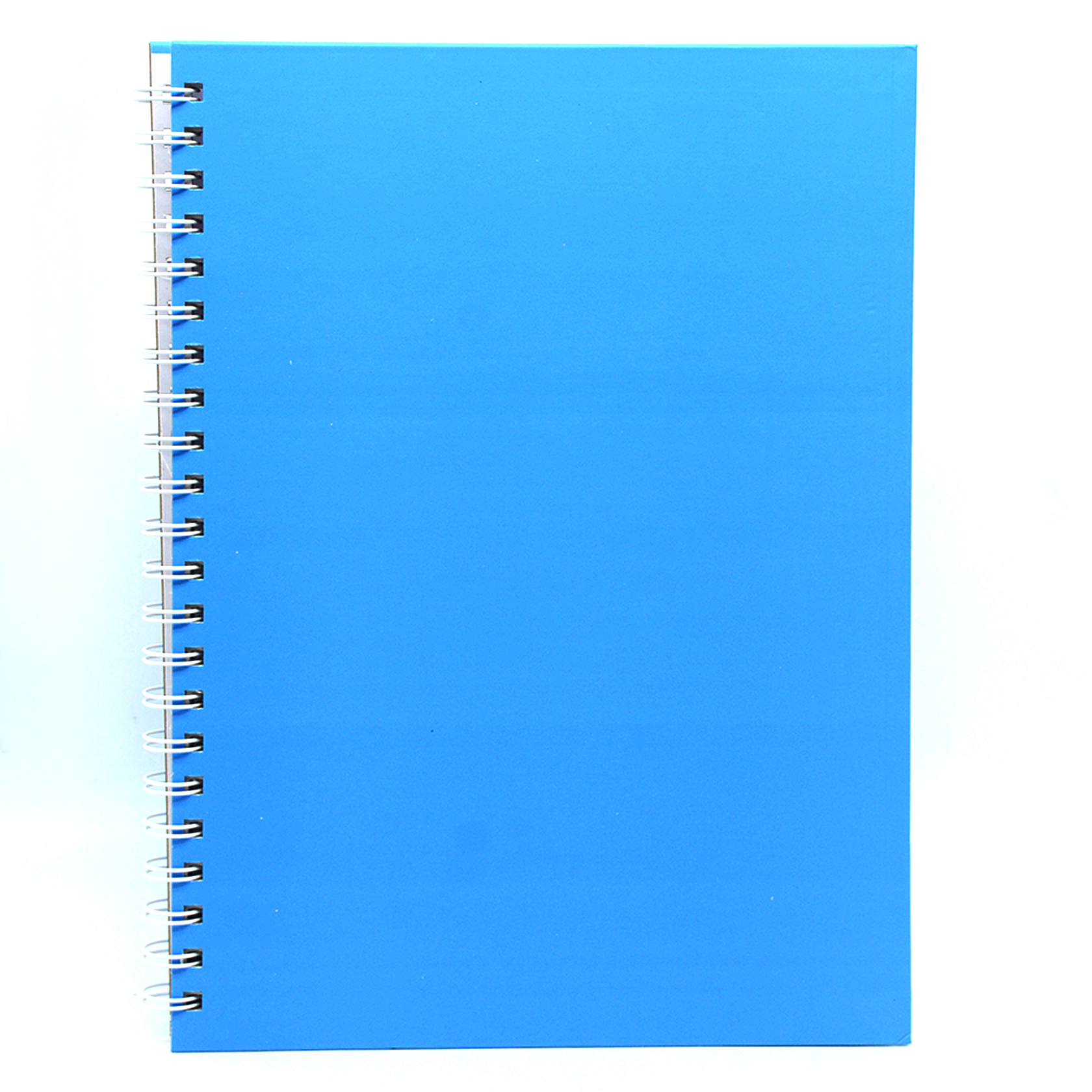HARD COVER PLAIN SPIRAL 1LINE NOTEBOOK 100PAGE A4-111G-BLUE
