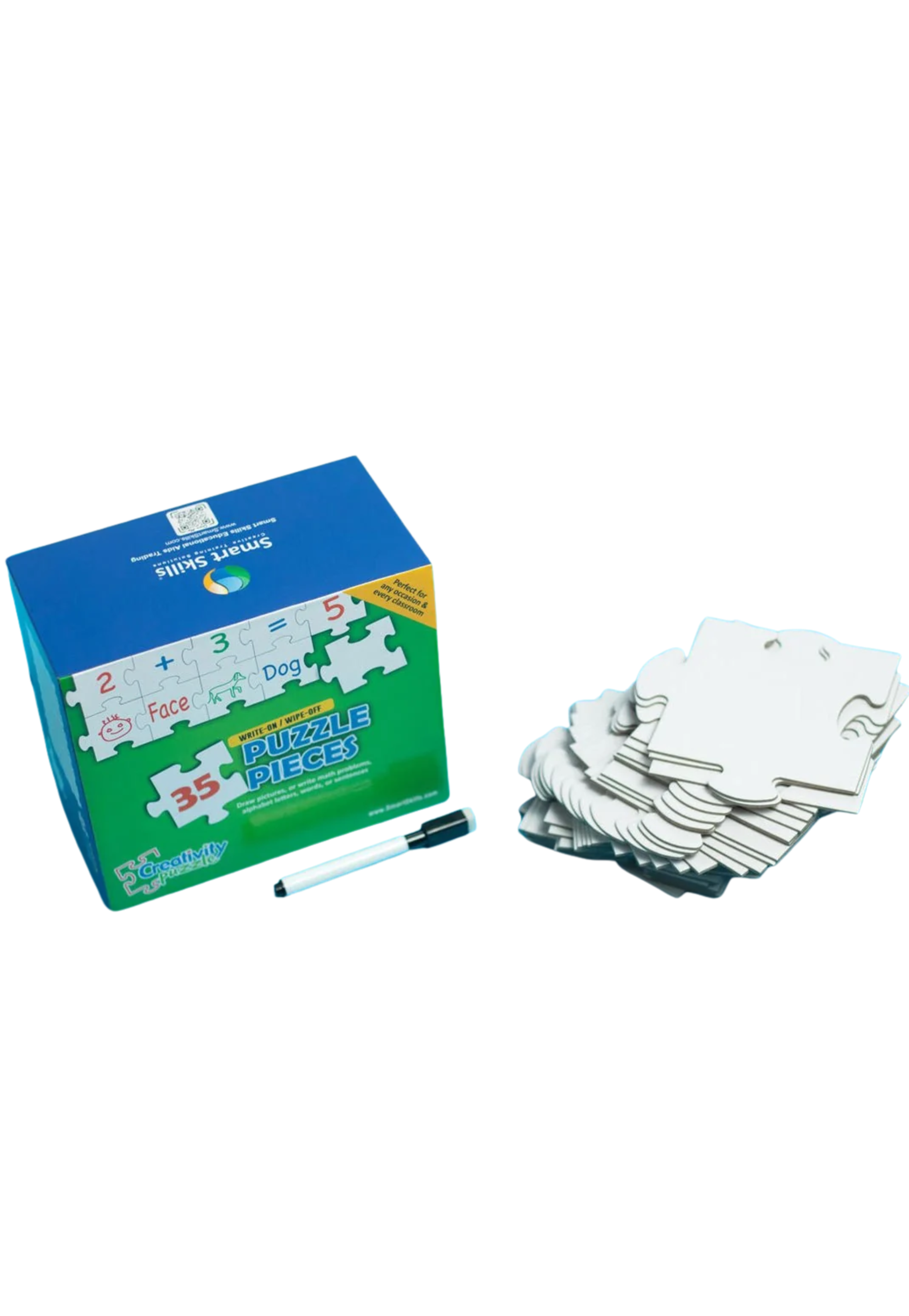 SMART SKILLS CREATIVITY WRITE-ON/WIPE-OFF PUZZLE GAME